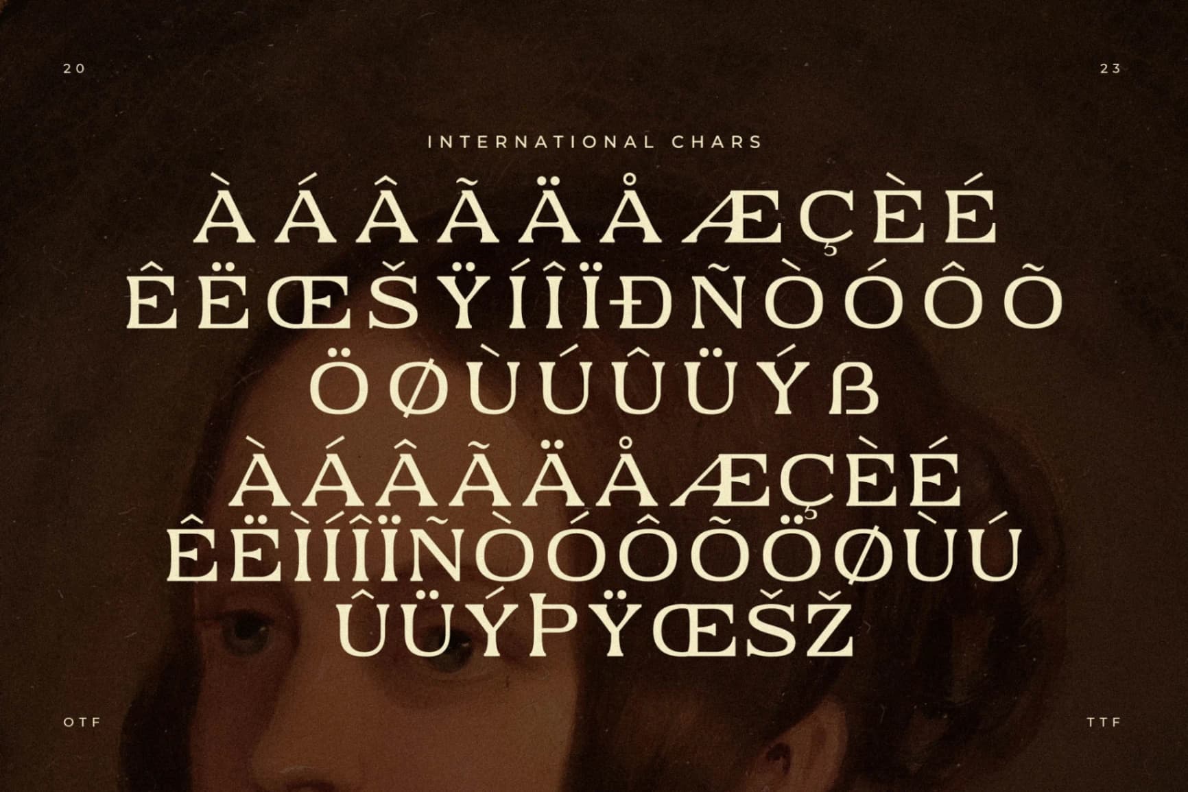 Preview 14 for Hestmine - Display Serif Font