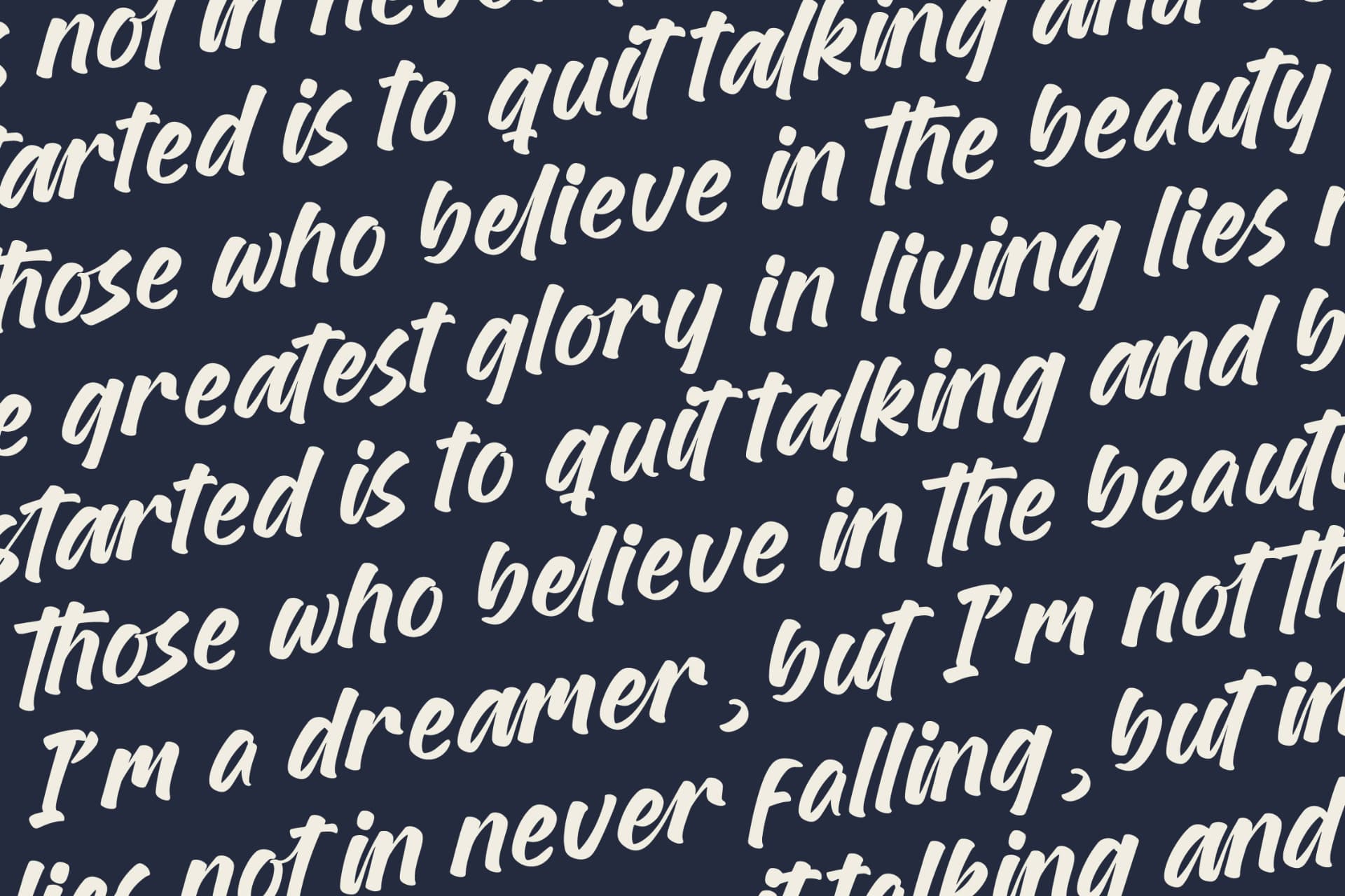 Preview 17 for Geralty Retturn - Bold Handwritten Font Type