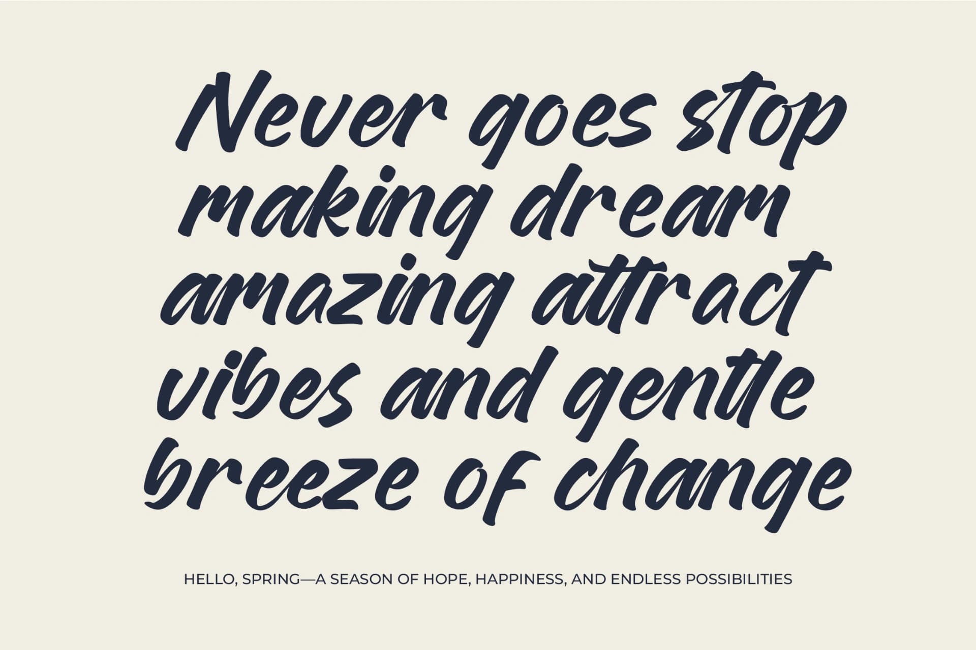 Preview 10 for Geralty Retturn - Bold Handwritten Font Type
