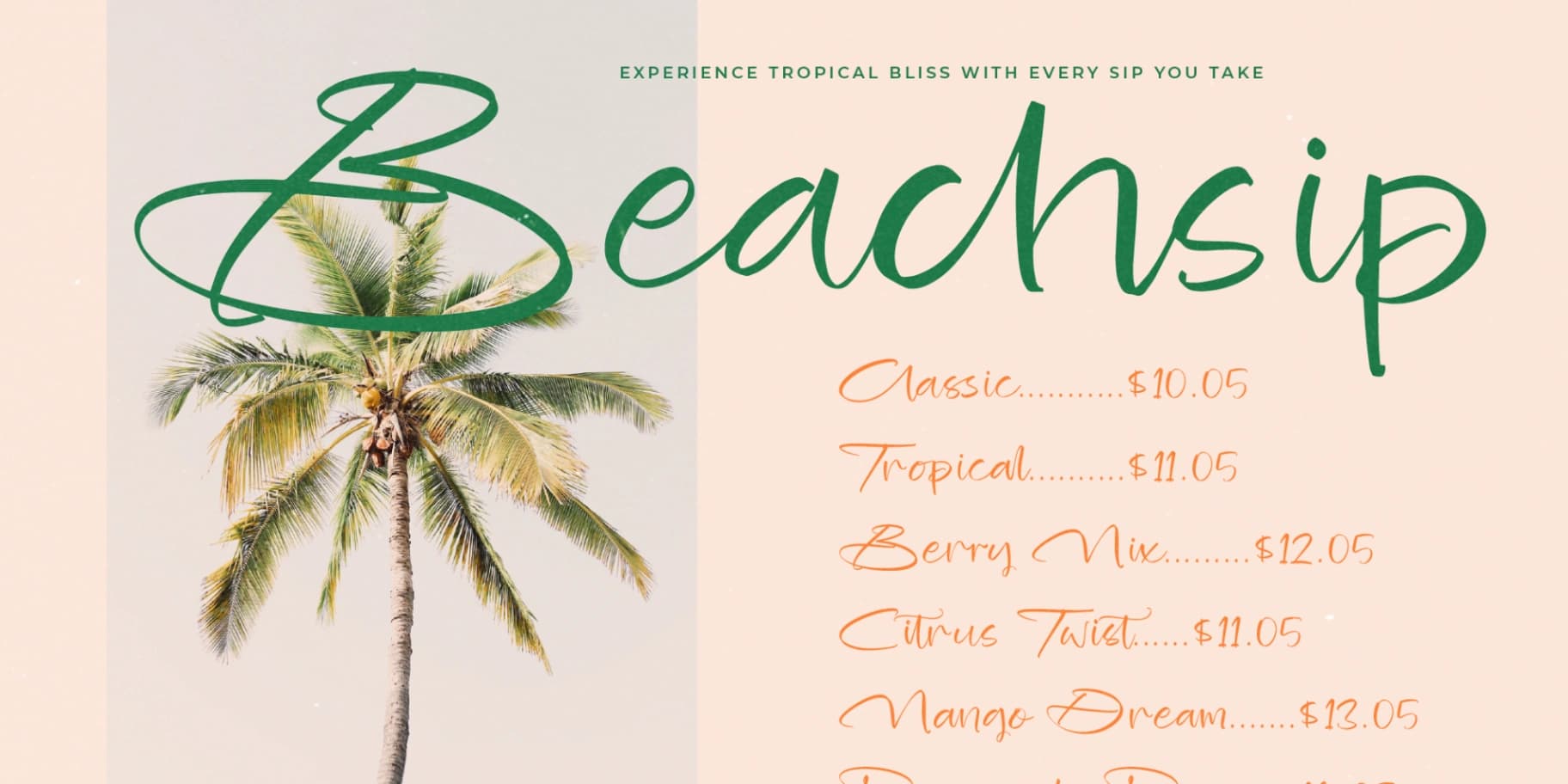 Preview 3 for Blooming Harvest - Modern Handwritten Font