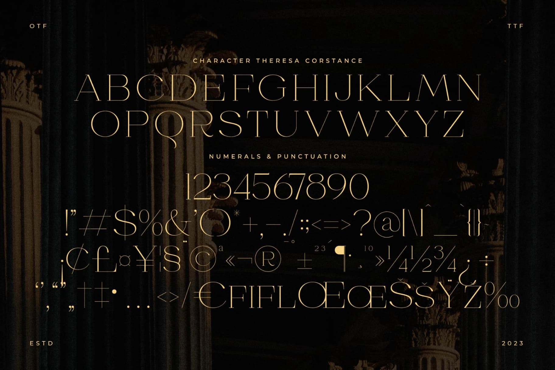 Preview 13 for Theresa Cornstance - Display Serif