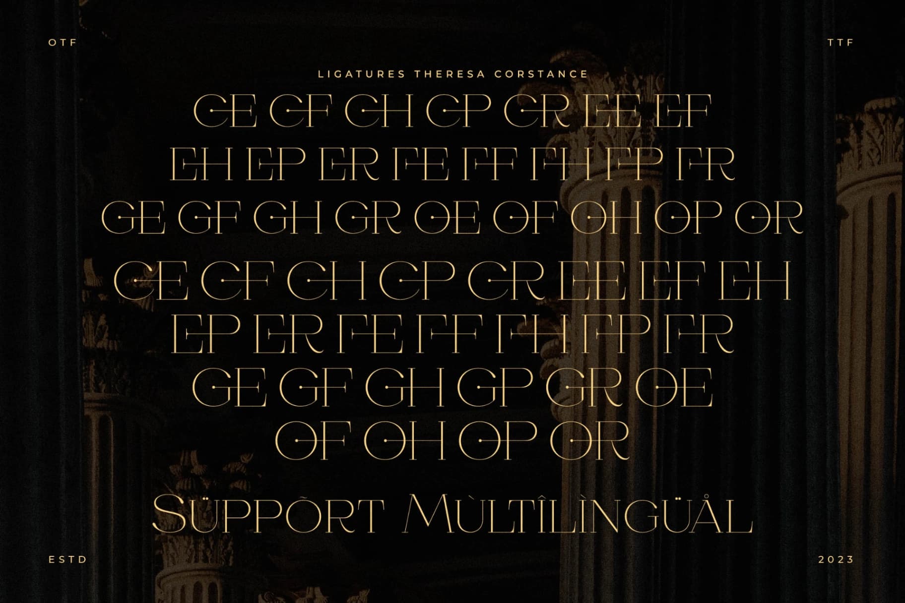 Preview 14 for Theresa Cornstance - Display Serif