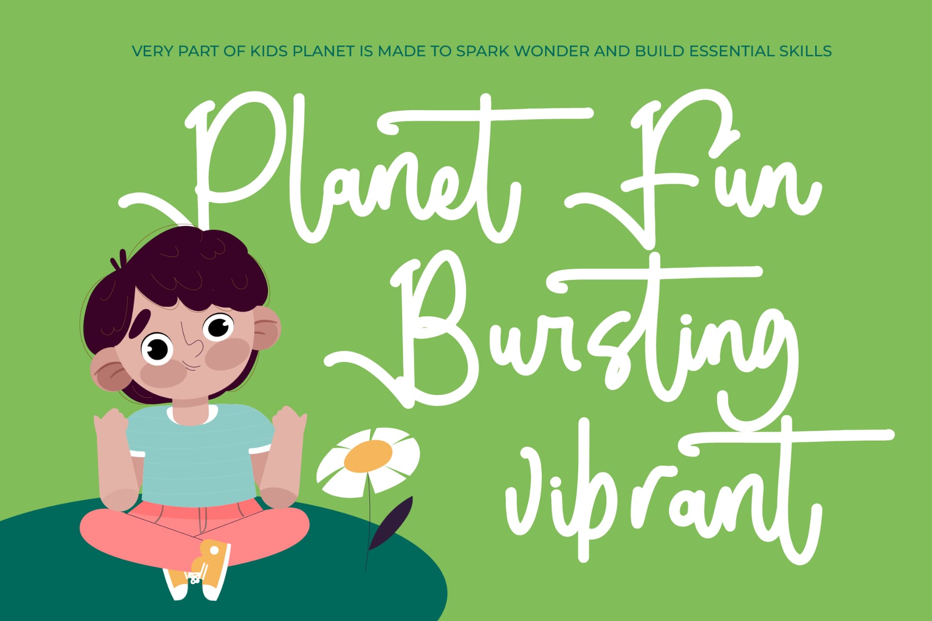 Preview 14 for Kids Journey - Bold Handwritten Font Type