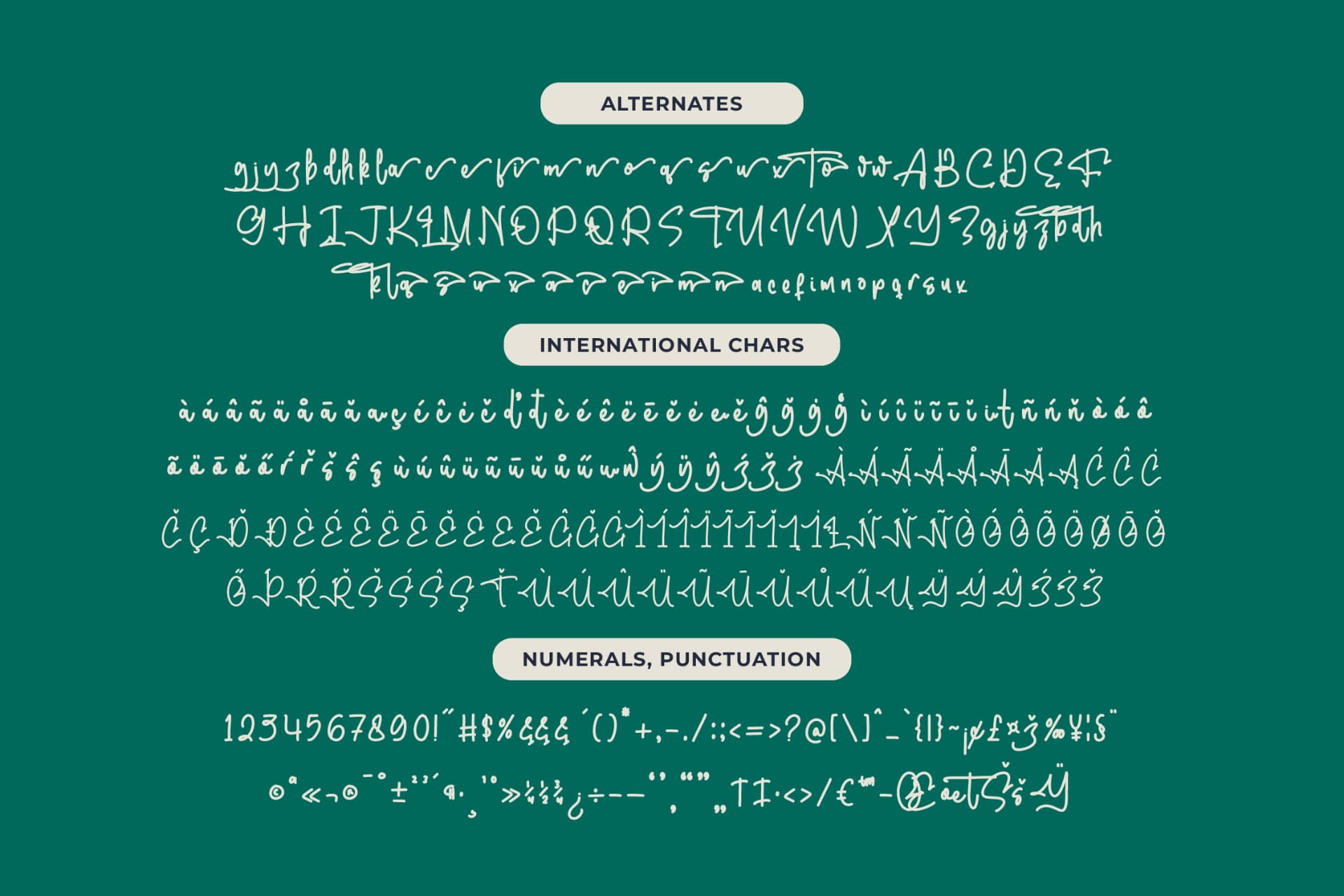 Preview 19 for Kids Journey - Bold Handwritten Font Type