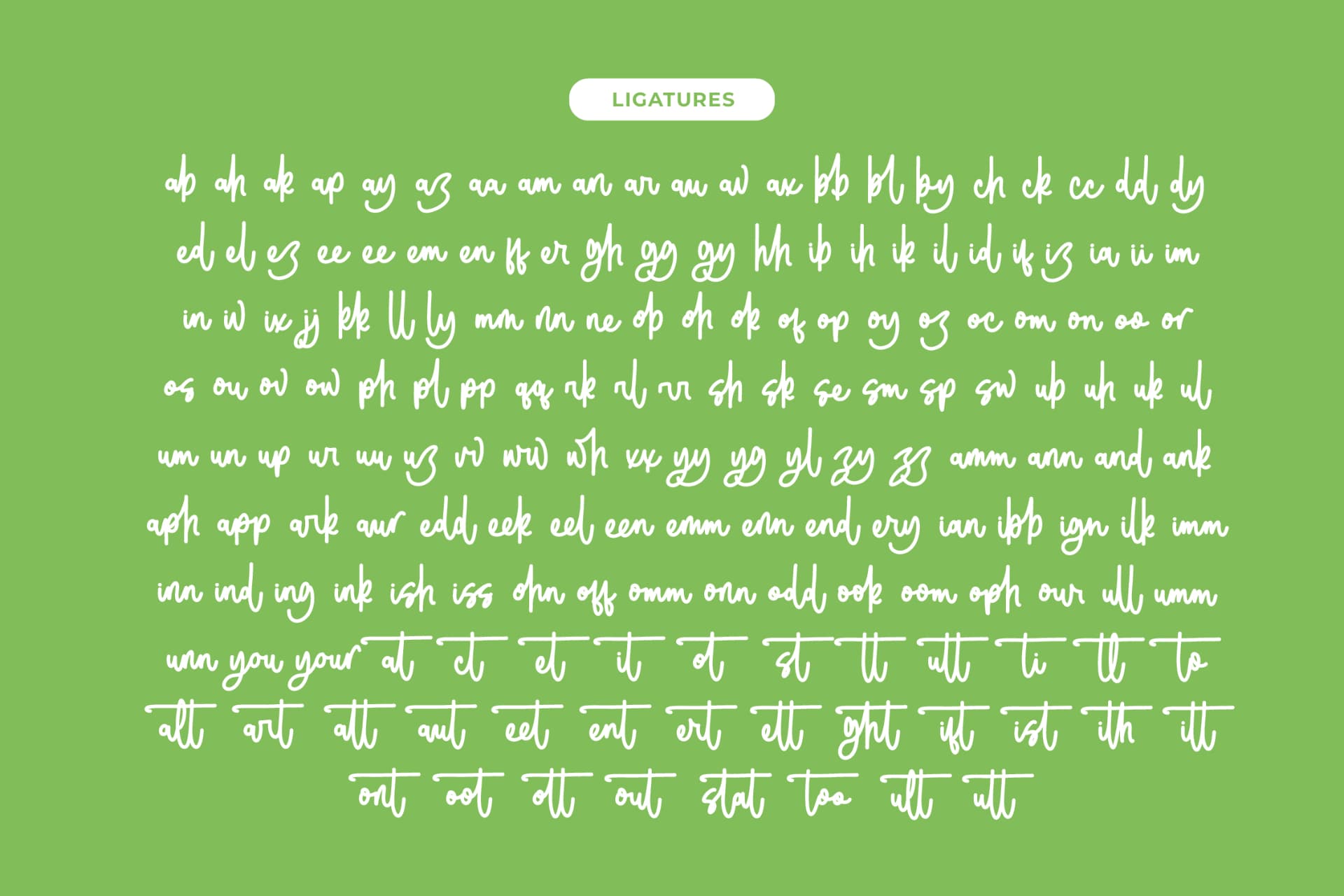 Preview 18 for Kids Journey - Bold Handwritten Font Type