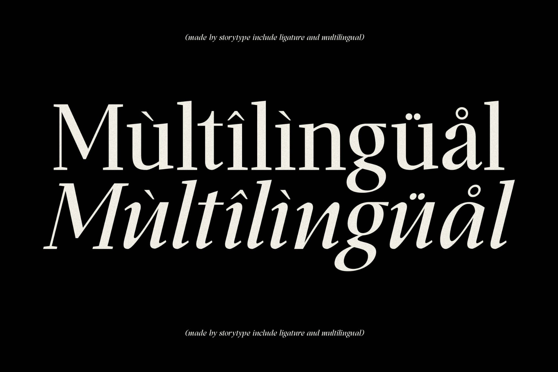 Preview 12 for Memogram - Modern Serif Font