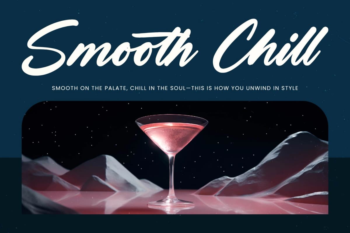 Mountain Silent - Modern Brush Font font preview 6