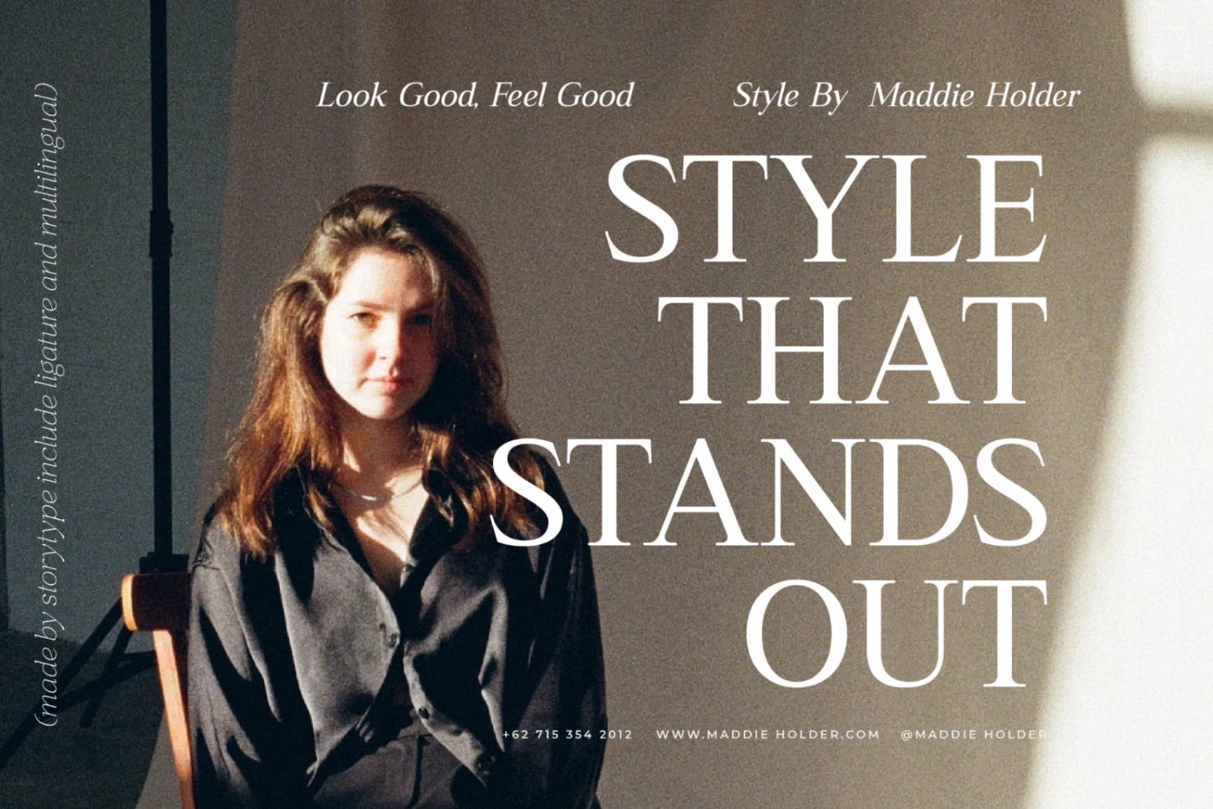 Preview 4 for Heartfield - Modern Serif Font