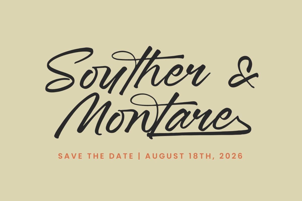 Jonthay Stattera - Modern Script Font Type font preview 6