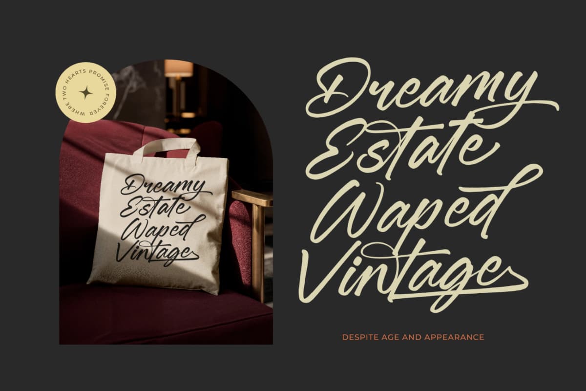 Jonthay Stattera - Modern Script Font Type font preview 7