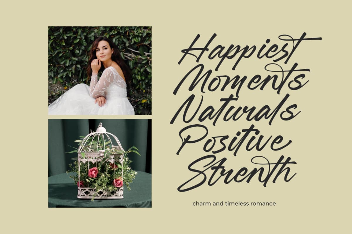 Jonthay Stattera - Modern Script Font Type font preview 4
