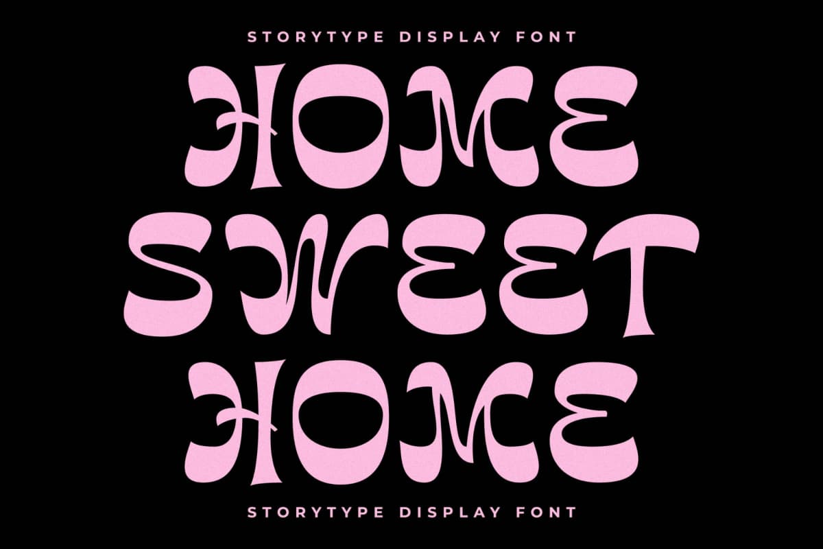Plinko - Display Font font preview 2