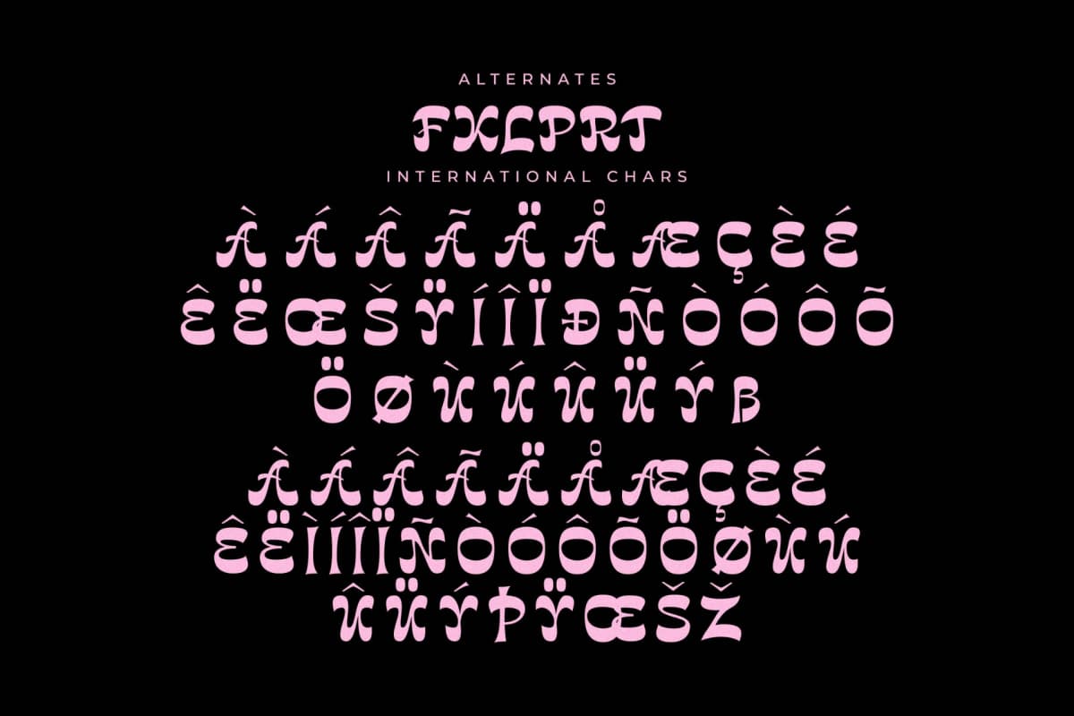 Plinko - Display Font font preview 14