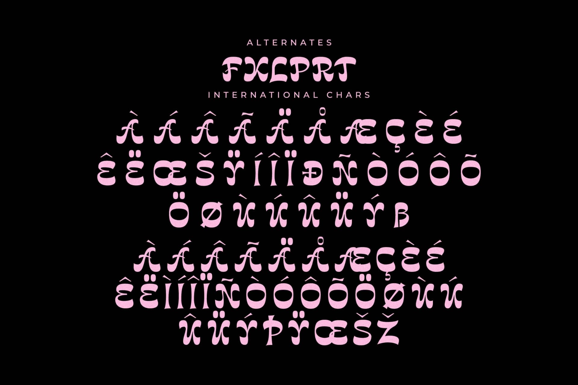 Preview 14 for Plinko - Display Font