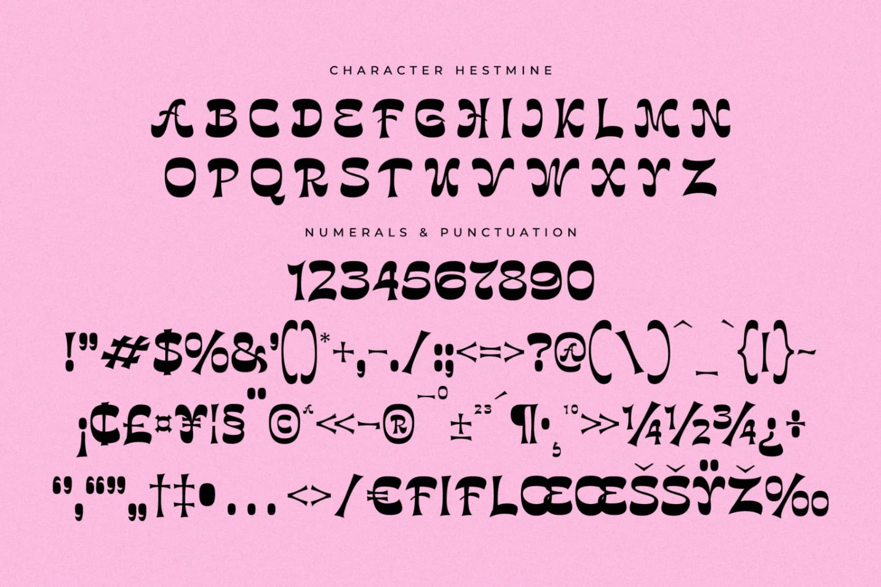 Preview 13 for Plinko - Display Font