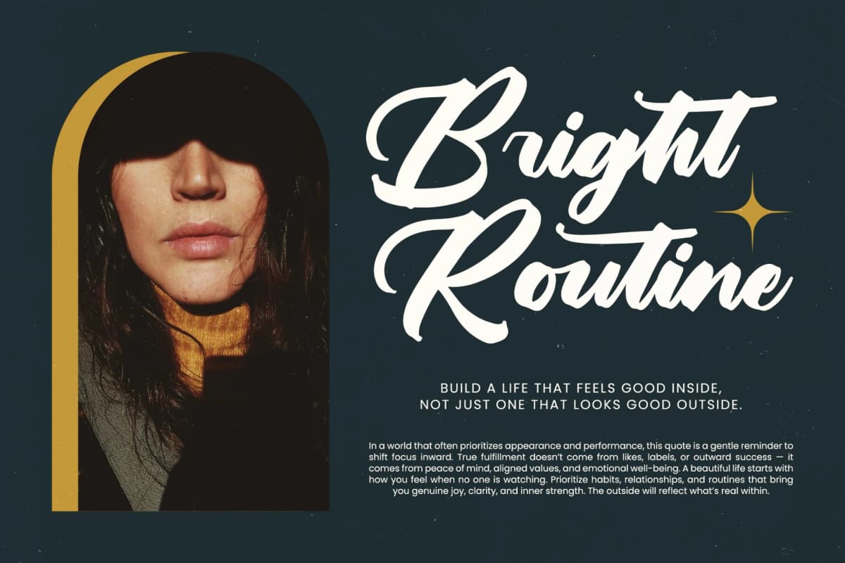 Preview 8 for Yulinta Satin - Bold Calligraphy Font