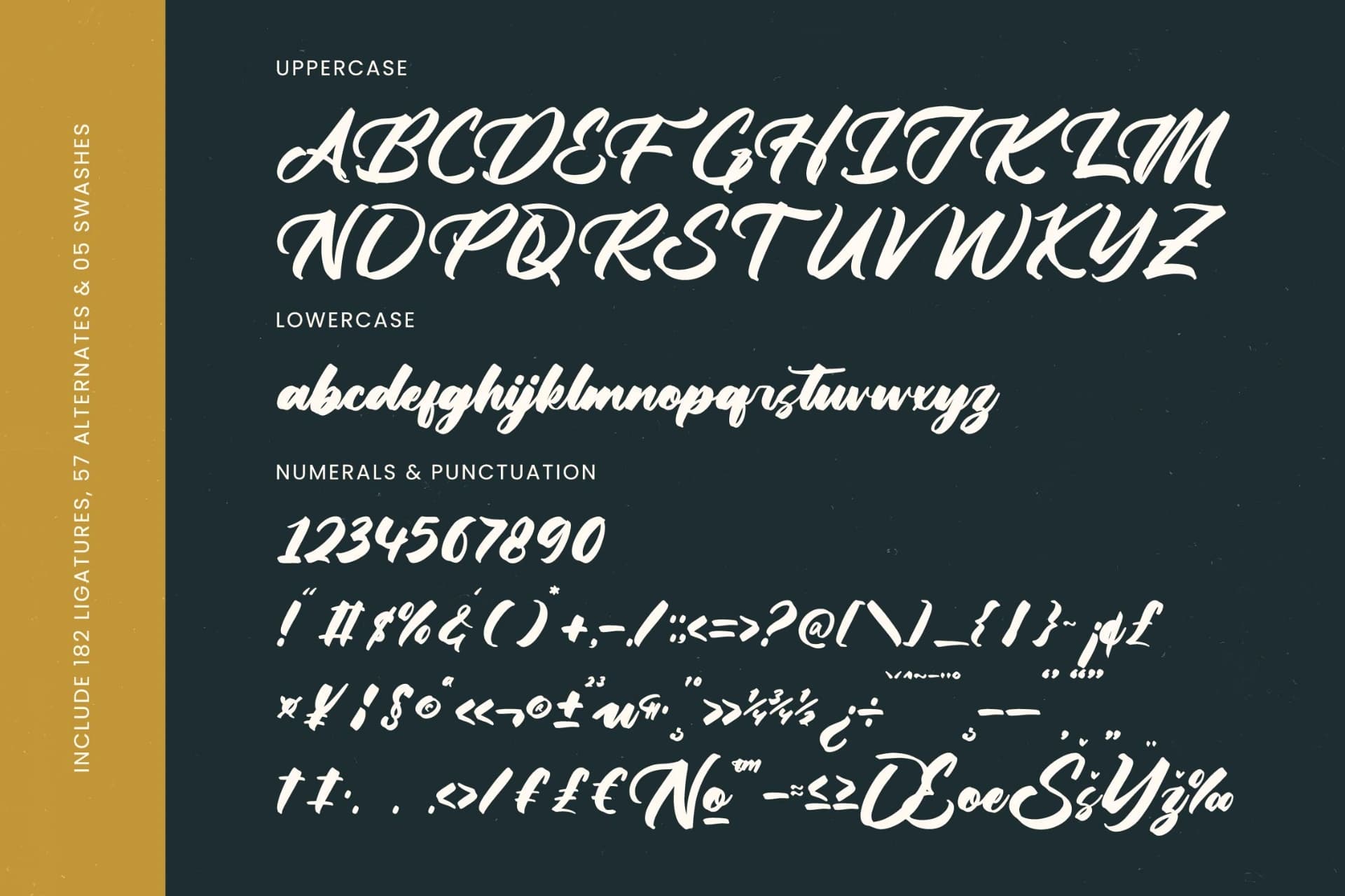 Preview 17 for Yulinta Satin - Bold Calligraphy Font