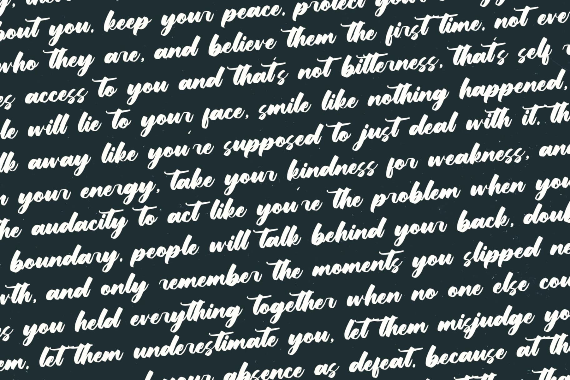 Preview 12 for Yulinta Satin - Bold Calligraphy Font