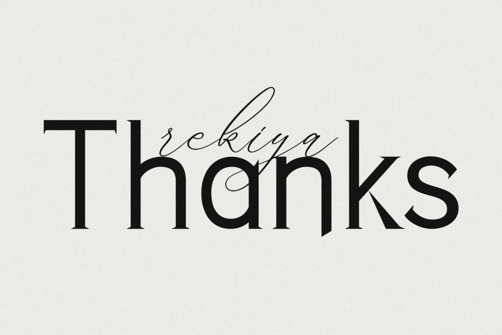 Preview 15 for Rekiya - Modern Serif Display Font