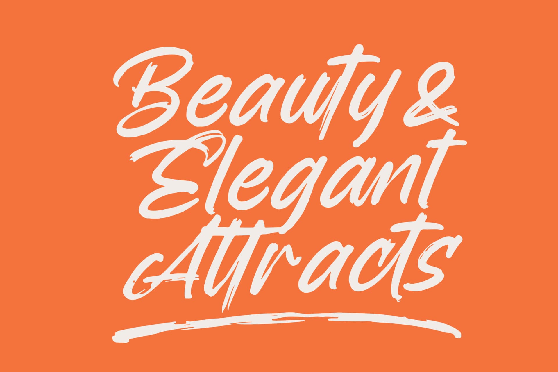 Preview 4 for Backline Marker - Texture Brush Font
