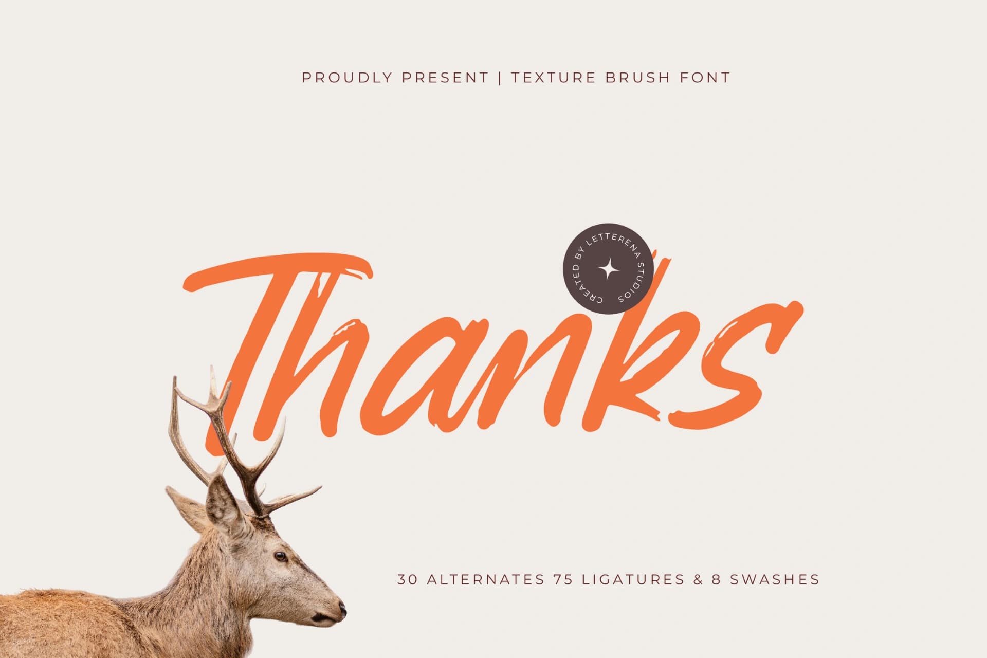 Preview 20 for Backline Marker - Texture Brush Font
