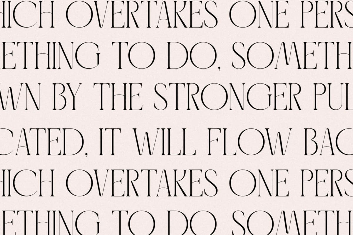Montcers - A Modern Serif Font font preview 9