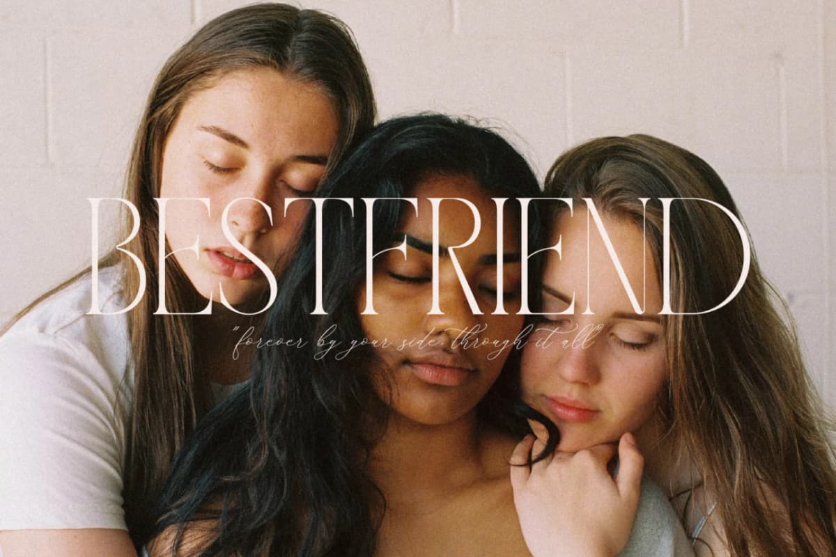 Montcers - A Modern Serif Font font preview 2