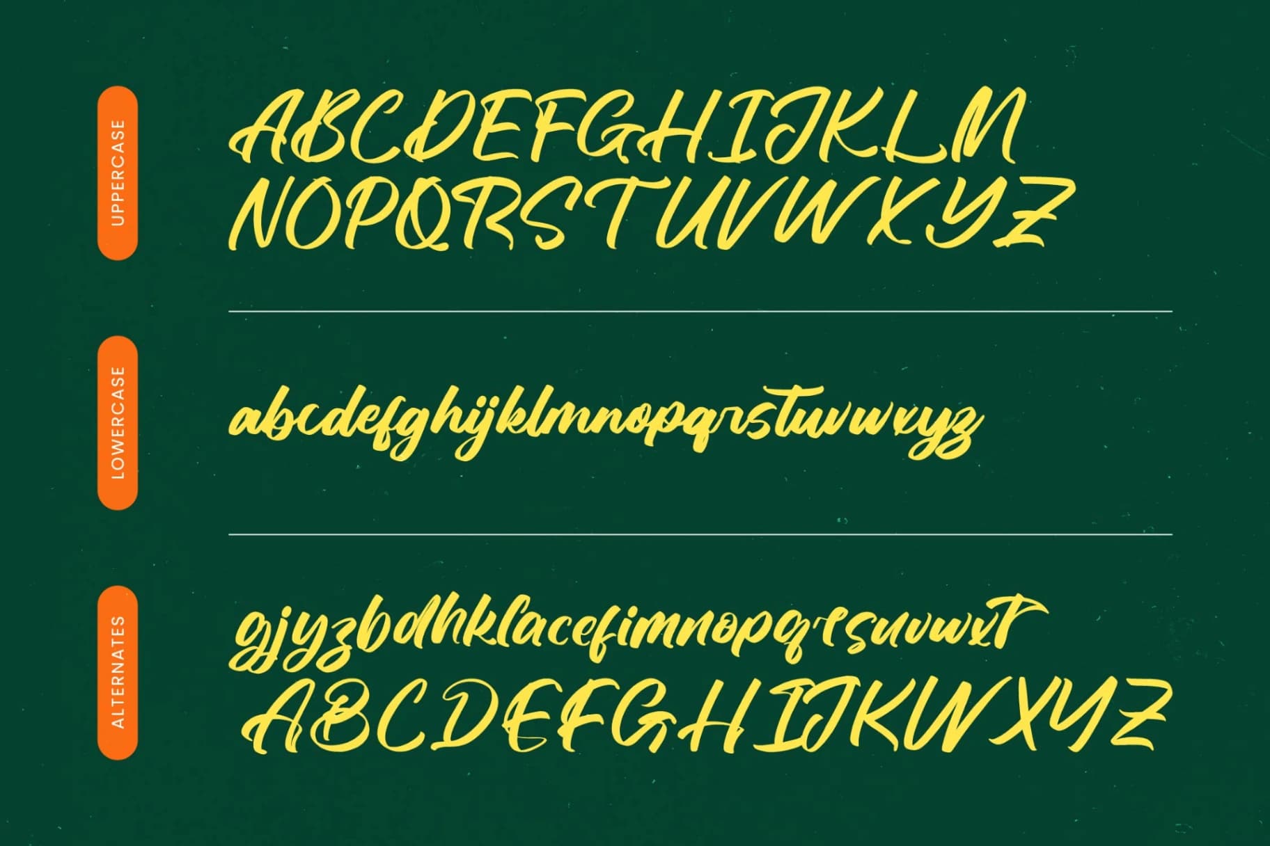 Preview 13 for Hunting Gather - Bold Handwritten Font