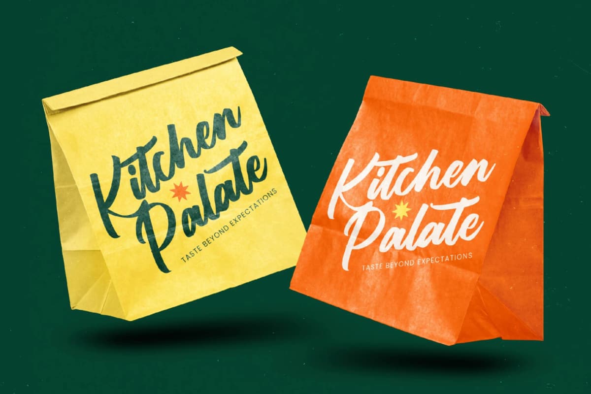Hunting Gather - Bold Handwritten Font font preview 3