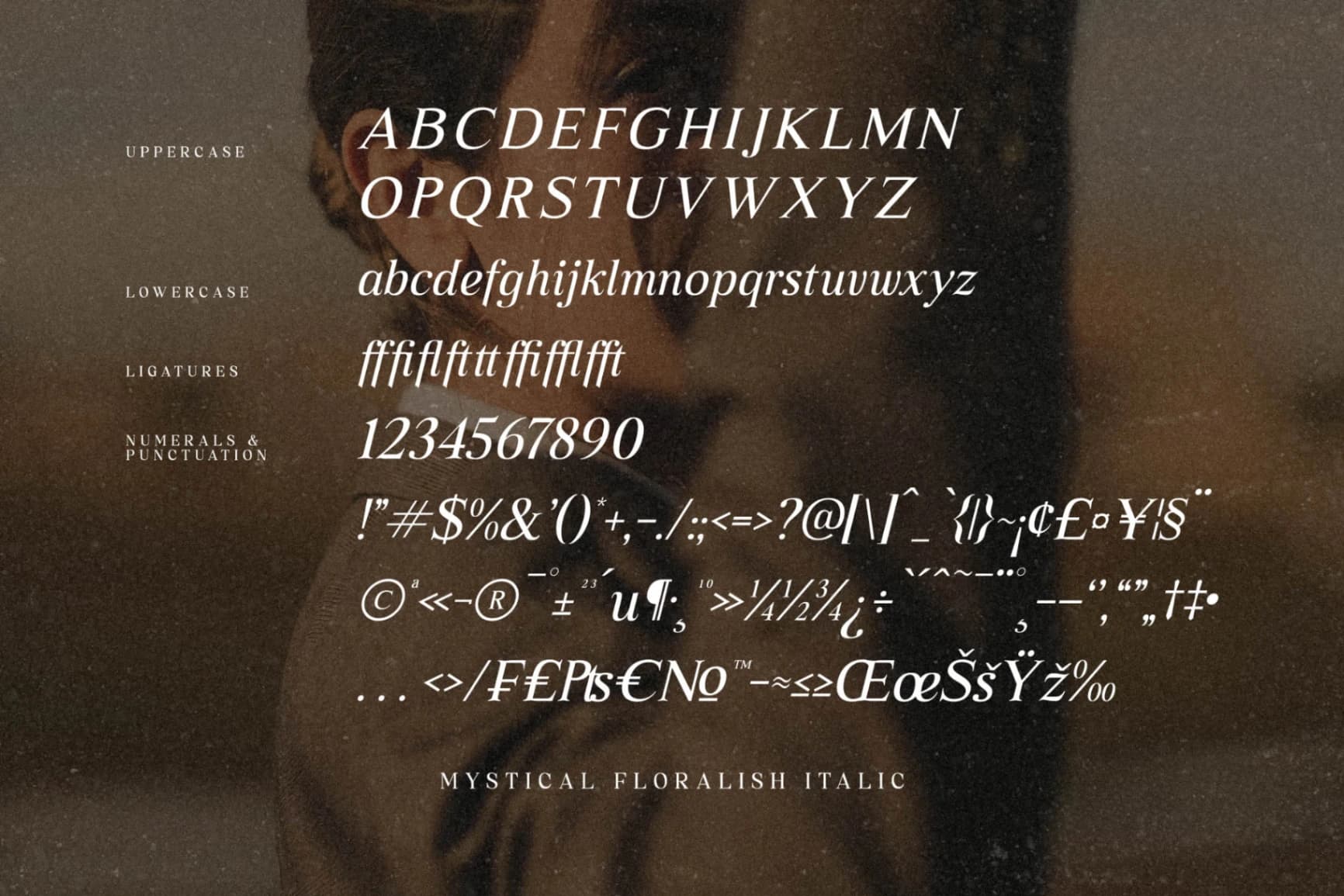 Preview 14 for Mystical Floralish - Modern Serif Font