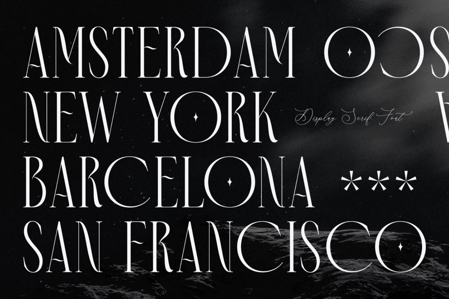 Preview 5 for Meorgine - Display Serif Font