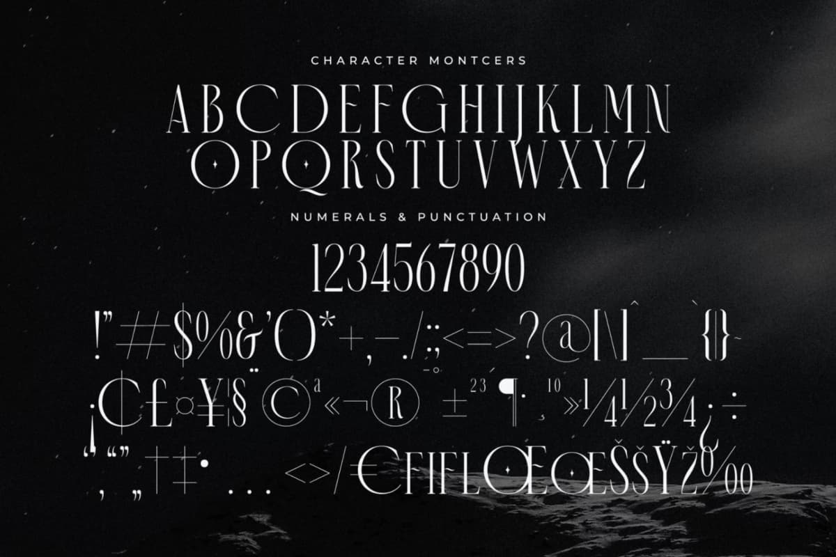 Meorgine - Display Serif Font font preview 13