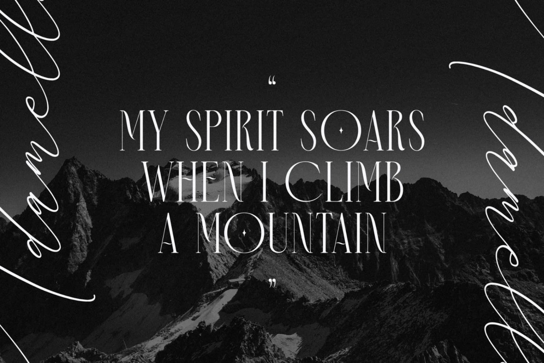 Preview 3 for Meorgine - Display Serif Font