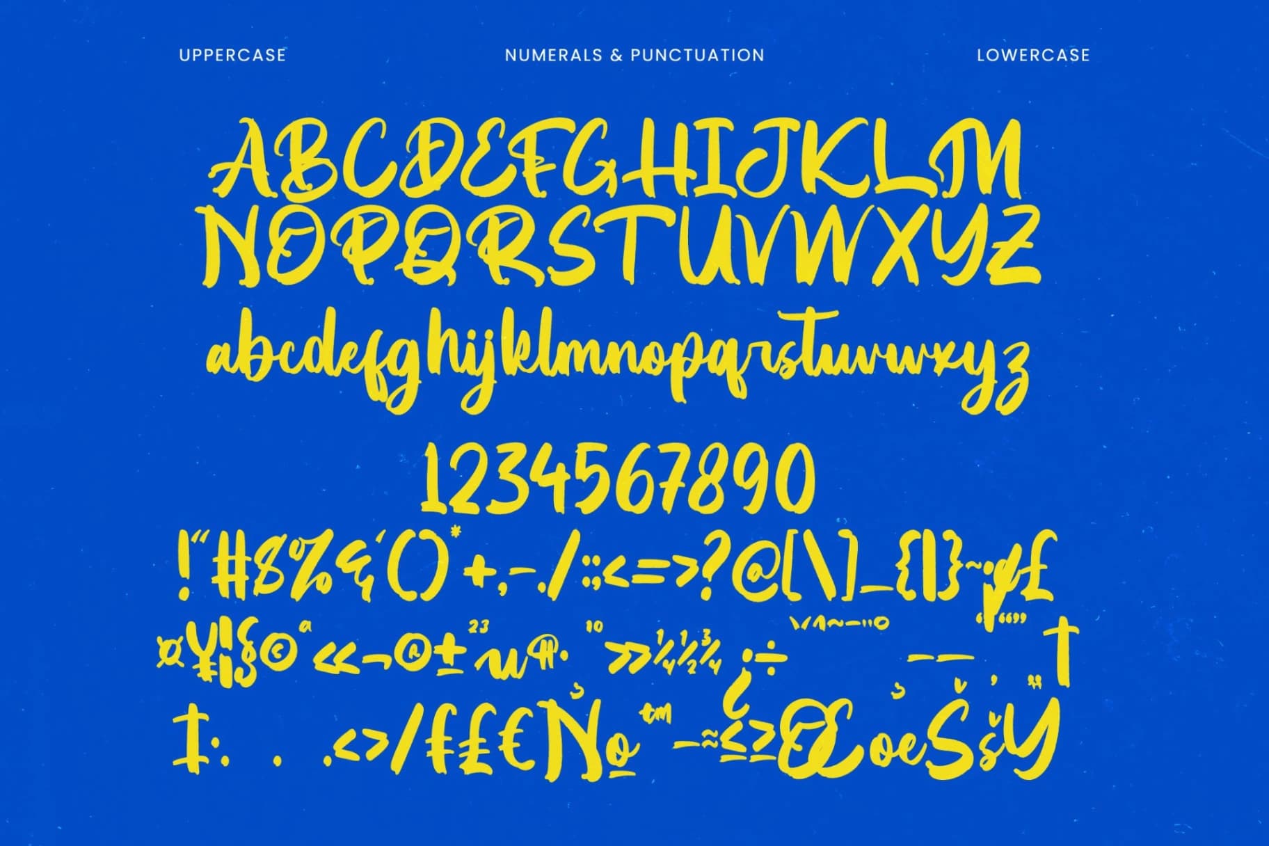 Preview 18 for Dateline - Bold Brush Font