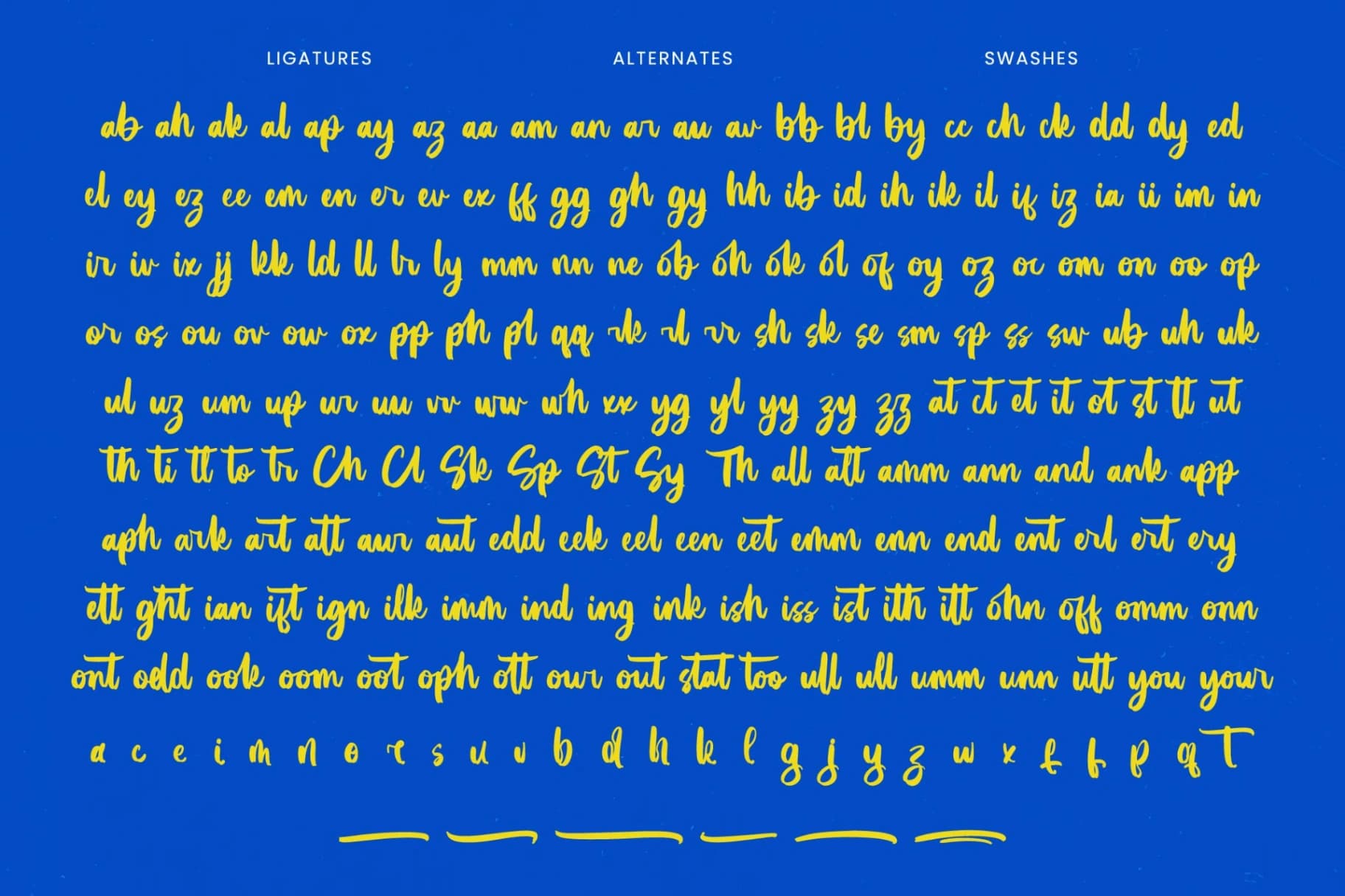 Preview 19 for Dateline - Bold Brush Font