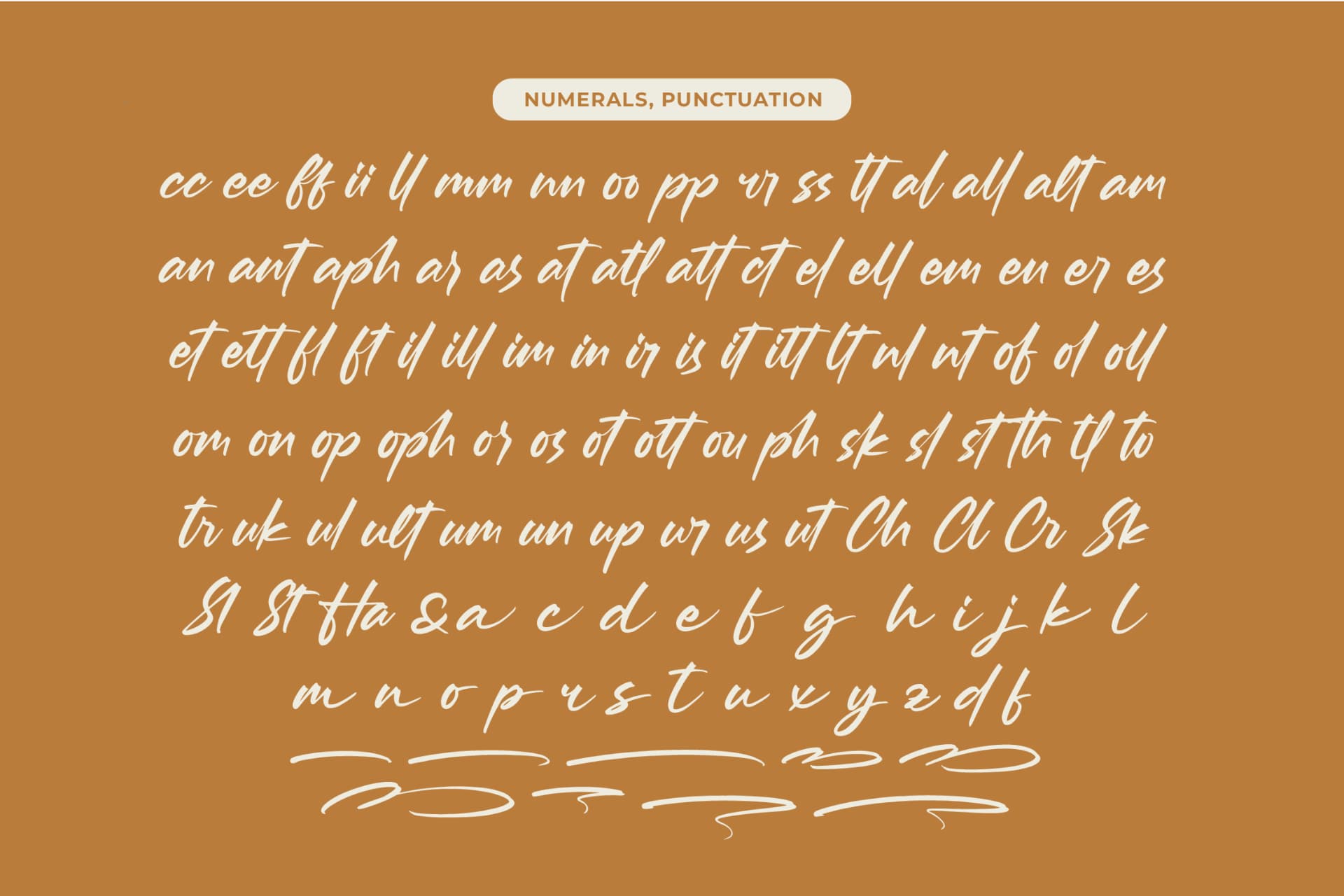 Preview 18 for Ratlesa Skottalle - Bold Handwritten Font Type