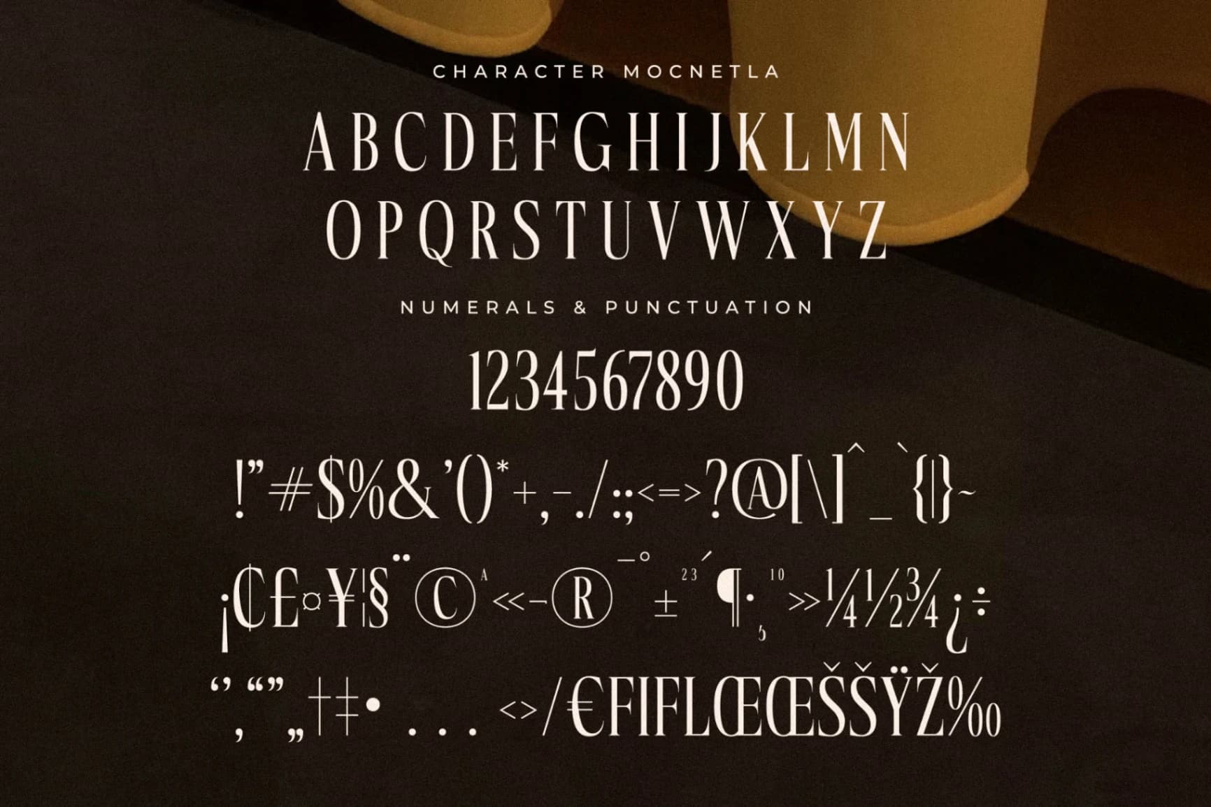 Preview 13 for Mocnetla - Display Serif Font