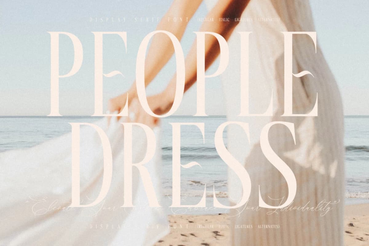 Mocnetla - Display Serif Font font preview 10
