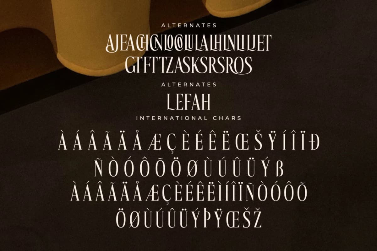 Mocnetla - Display Serif Font font preview 14