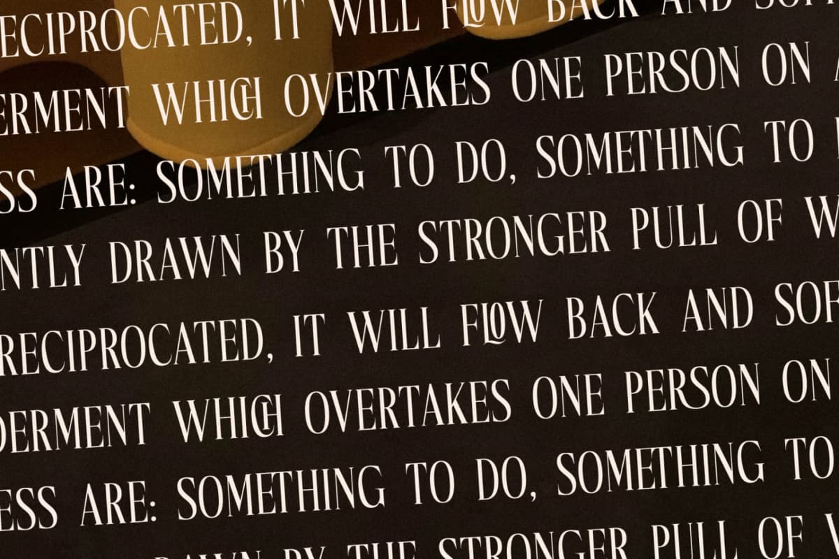 Mocnetla - Display Serif Font font preview 9