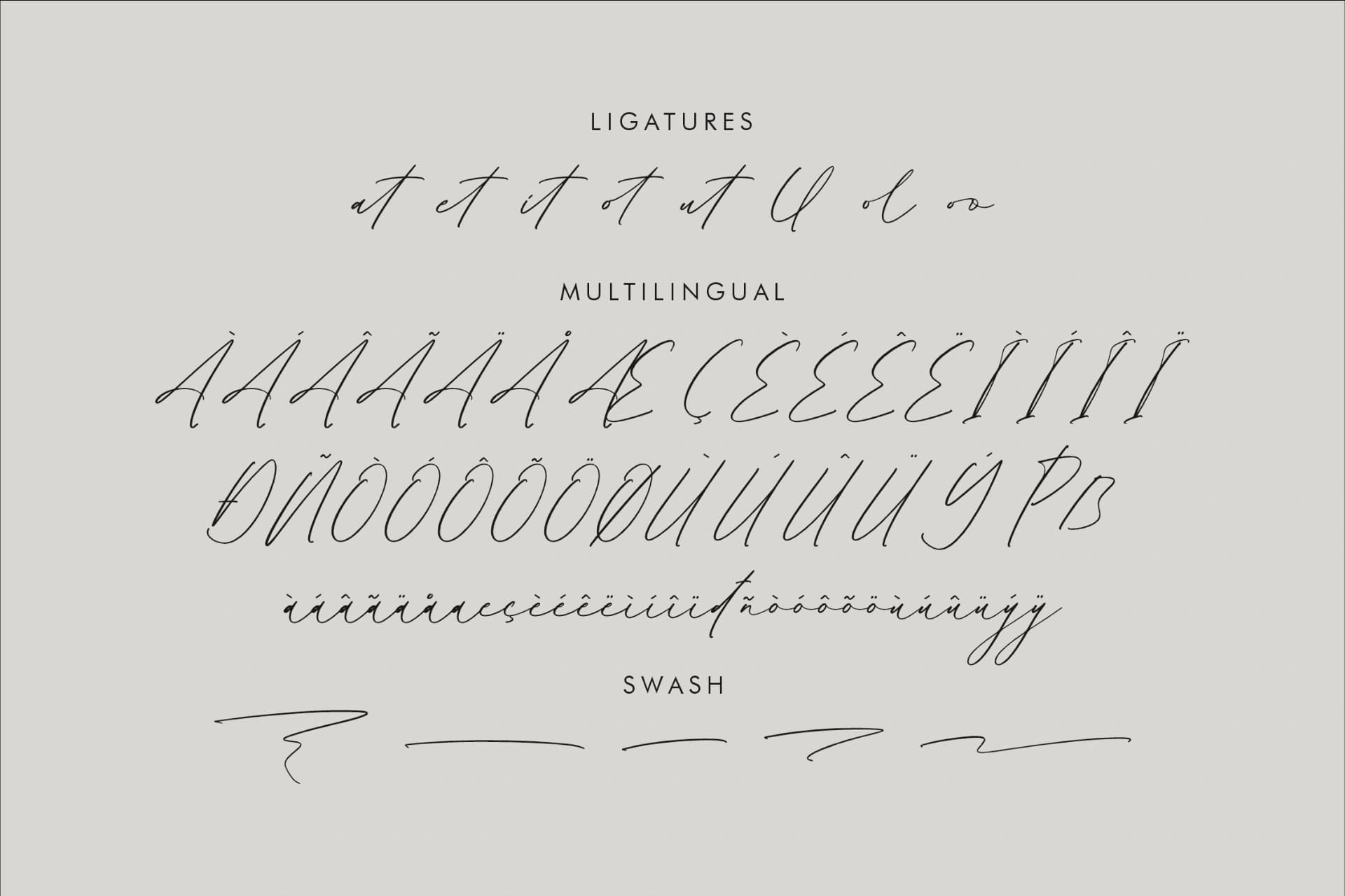 Preview 14 for Gatenfield Mondilla - Modern Signature Font