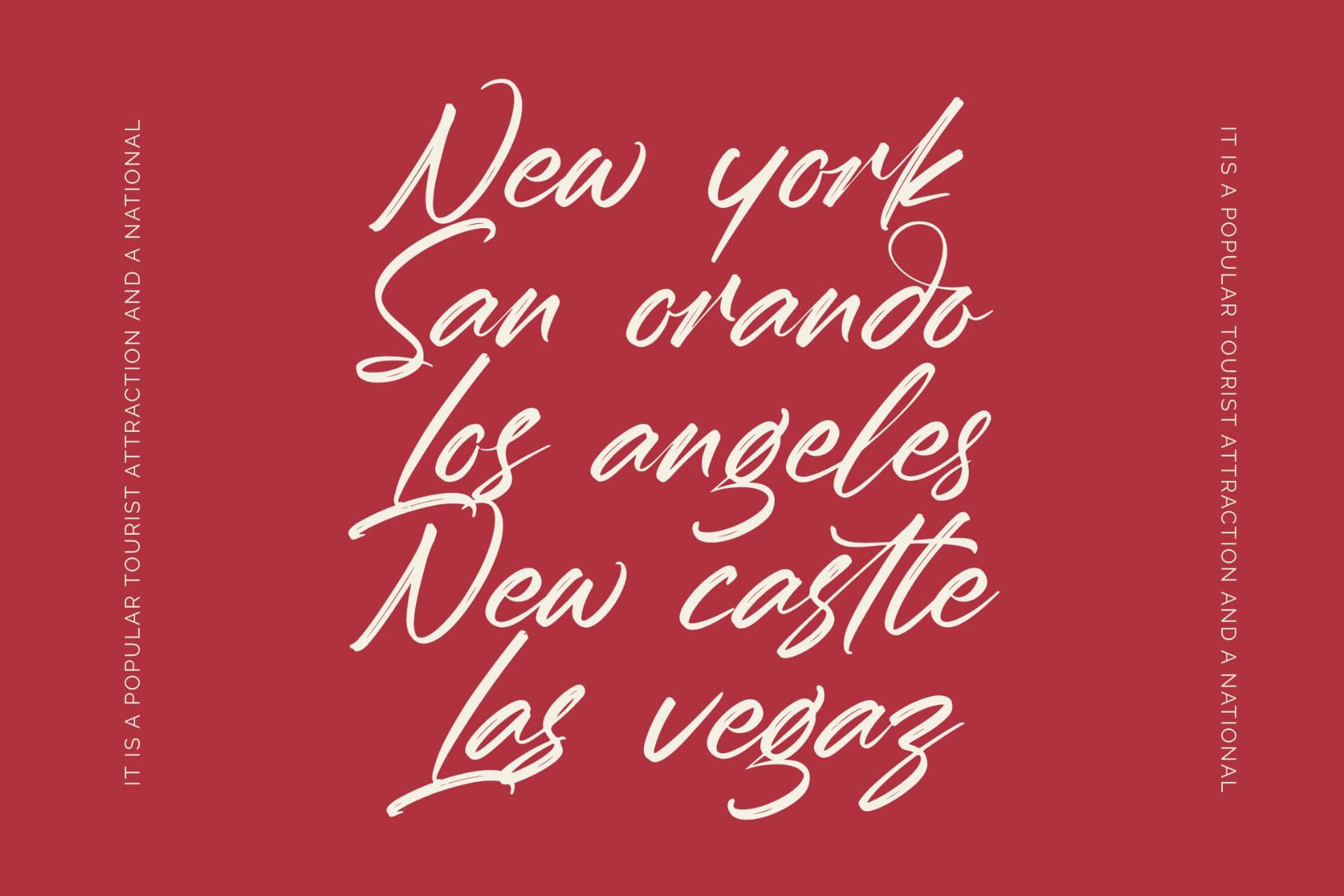 Preview 11 for Whadrat Chothelis - Modern Brush Font Type