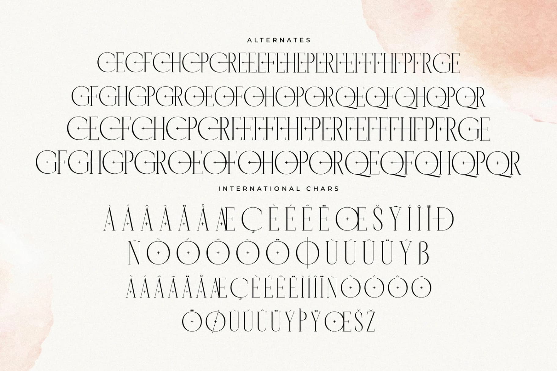 Preview 14 for Horence - Ligature Serif Display
