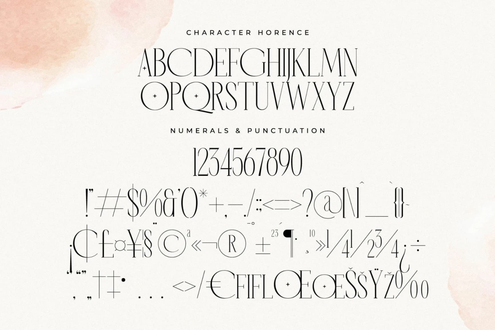 Preview 13 for Horence - Ligature Serif Display