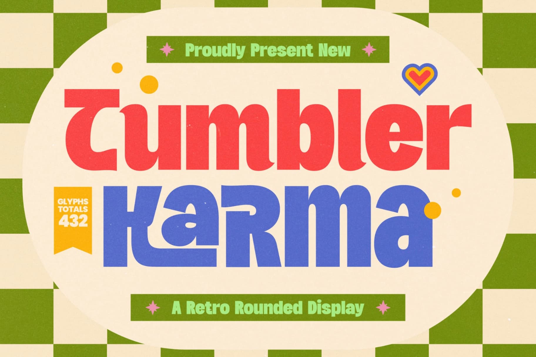Preview 1 for Tumbler Karma - Retro Rounded Display