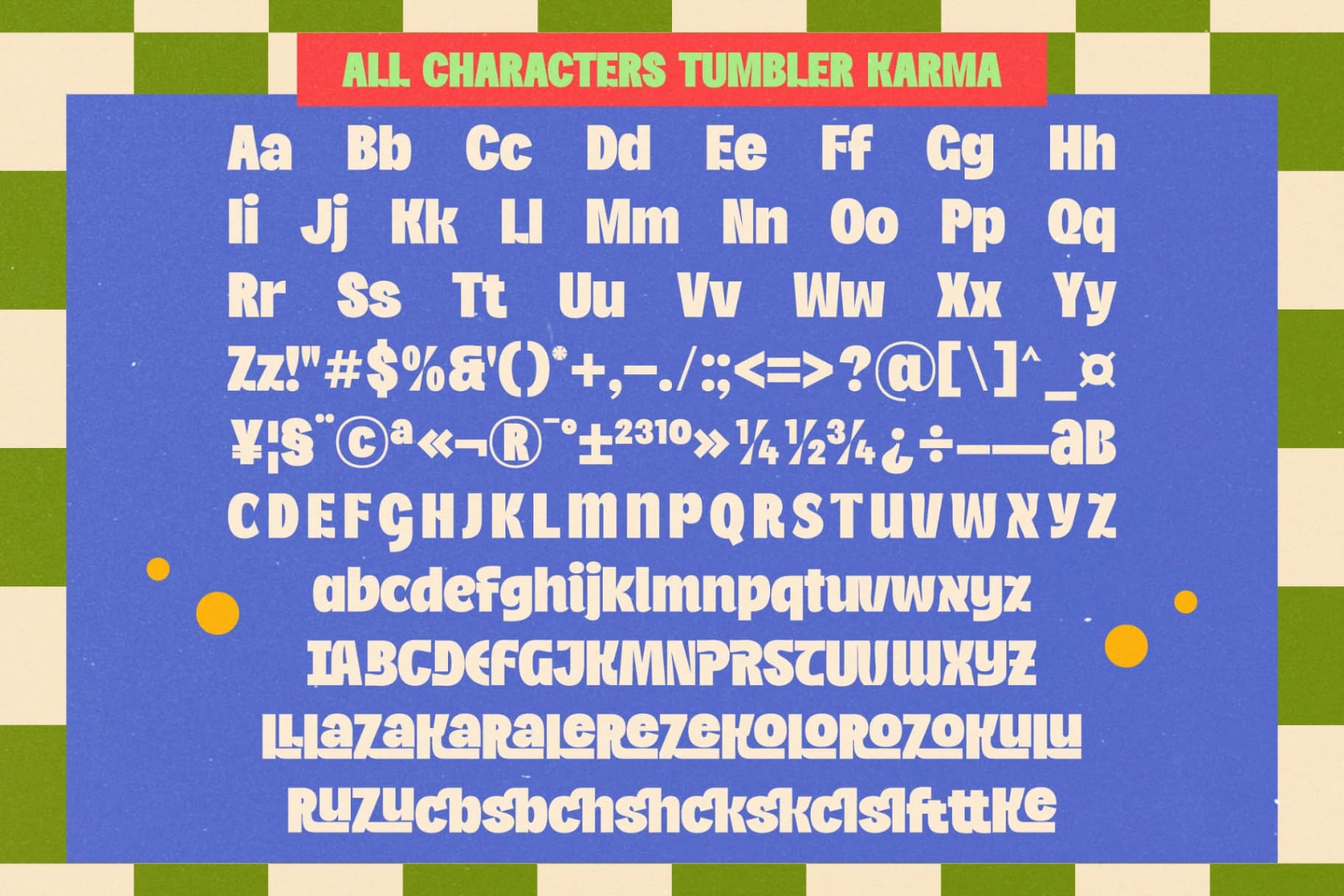 Preview 15 for Tumbler Karma - Retro Rounded Display