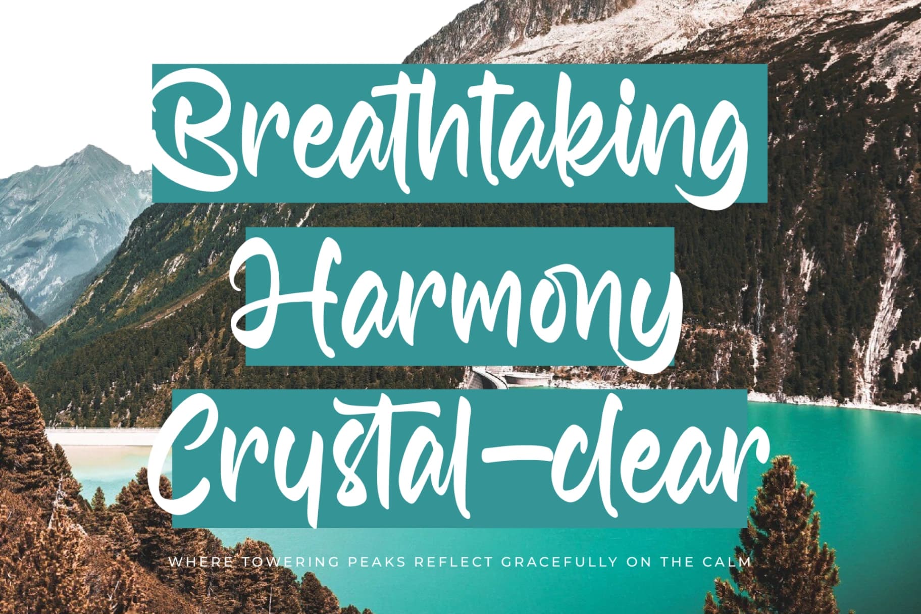 Preview 13 for Hadley Bestone - Bold Handwritten Font Type