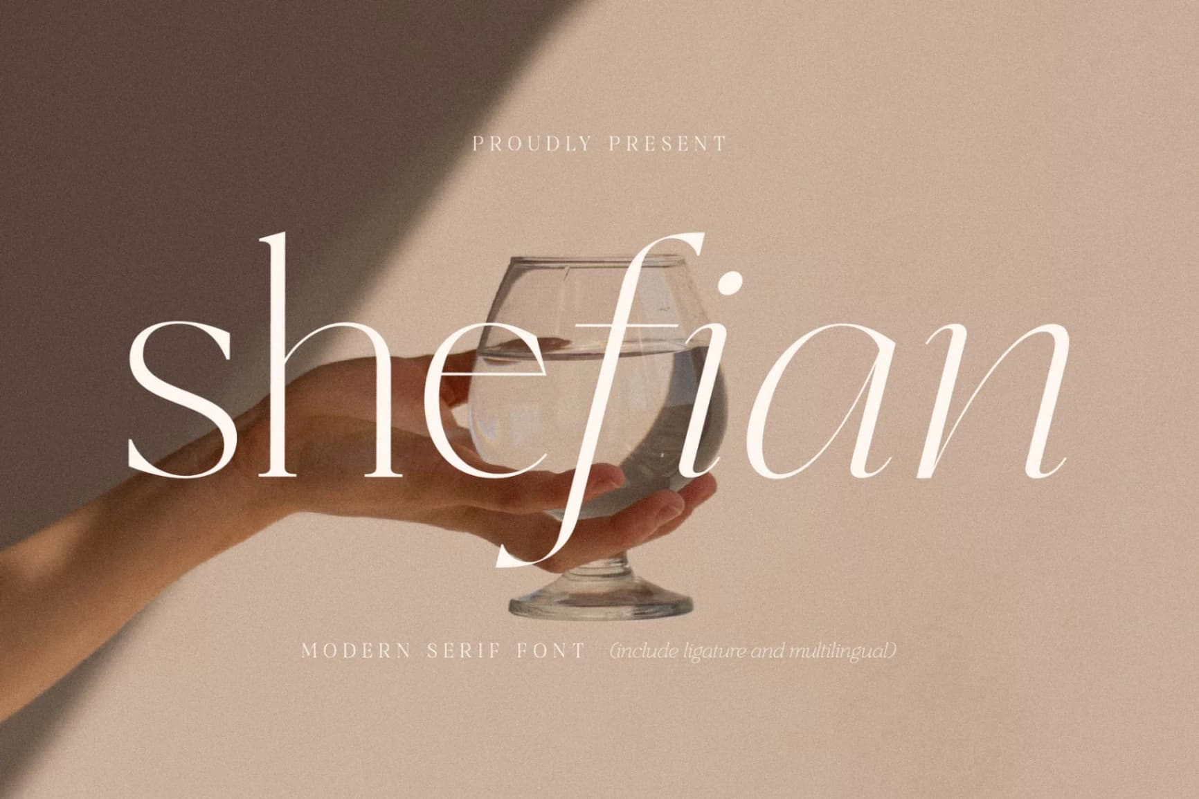 Preview 1 for Shefian - Modern Serif Font