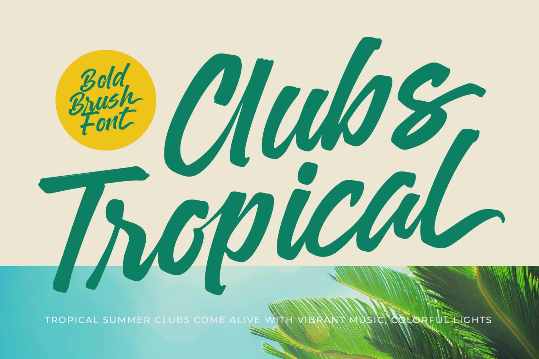 Preview 2 for Sattyne Bregast - Bold Brush Font Type