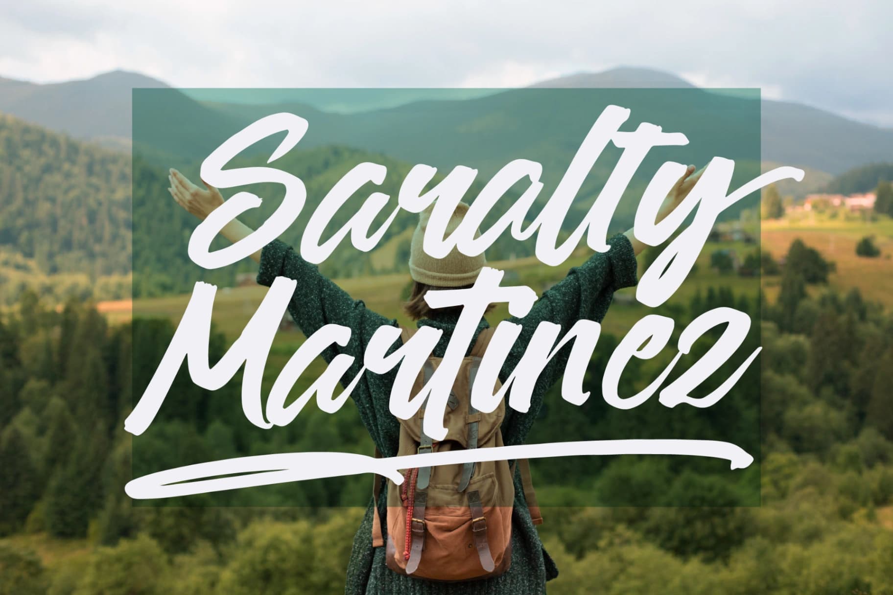 Preview 5 for Sattyne Bregast - Bold Brush Font Type